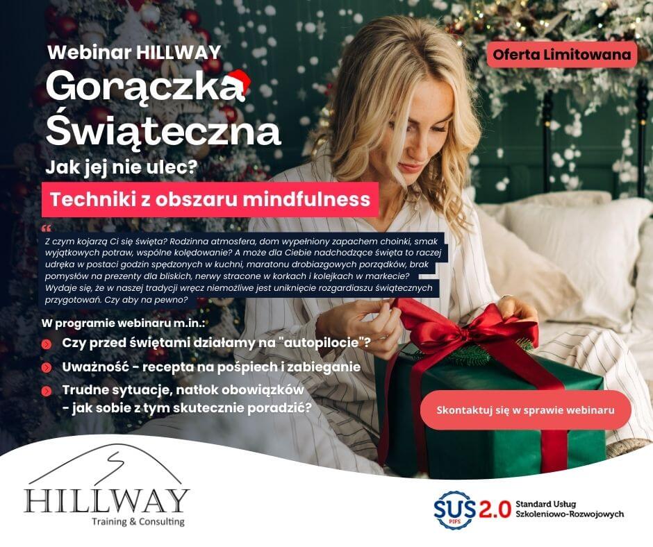 Webinar HILLWAY Swiateczna goraczka - techniki mindfulness